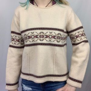 Vintage 90s Eddie Bauer wool sweater